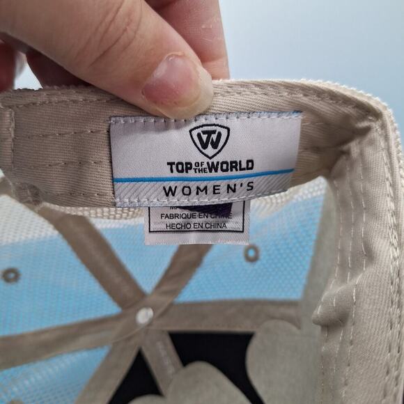 LSU Tigers Dad Hat Cap Strap Back Mesh Soft Flexible Bill Womens Purple - Picture 7 of 7